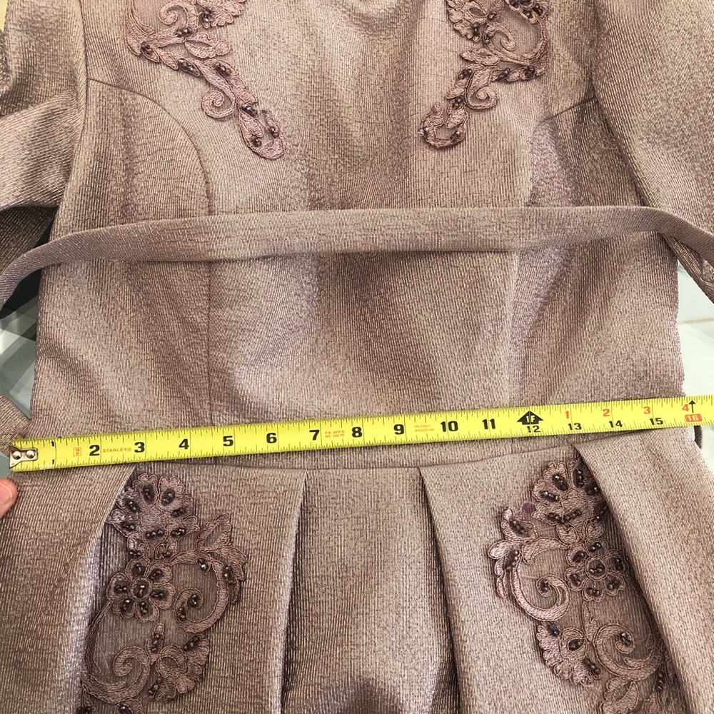 Evening maxi shiny dress - Picture 6 of 8